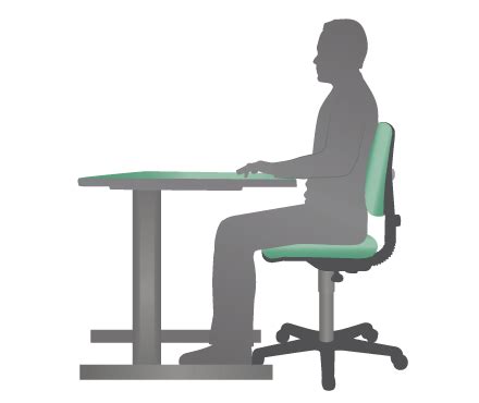 Adjust the height of your chair so that your feet rest flat on the floor or on a footrest and your thighs are parallel to the floor. Why "Ergonomic" chairs are bad for your posture — QOR360