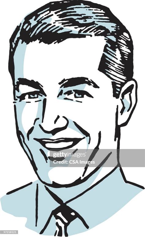 Smiling Man High Res Vector Graphic Getty Images