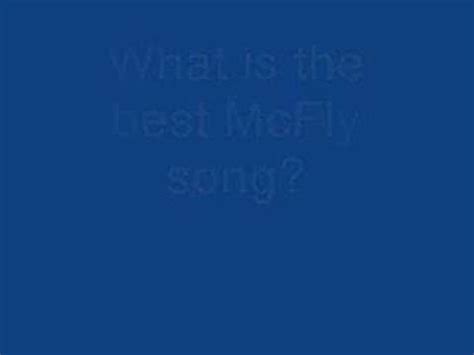 What S The Best Mcfly Song Youtube
