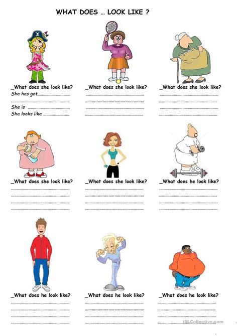 What Does Look Like Worksheets For Kids Kids Personal Teaching