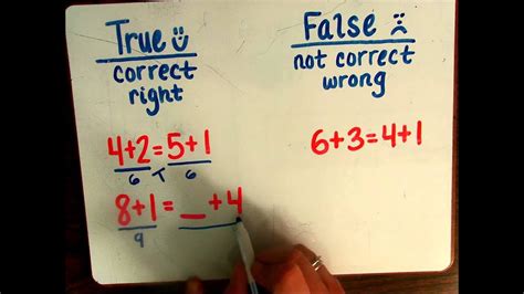 True False And Balancing Equations Youtube