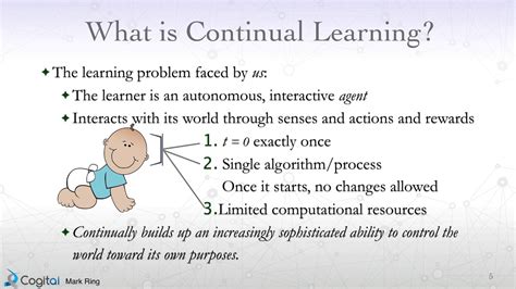 Mark Rings Continual Learning Workshop Introduction Youtube