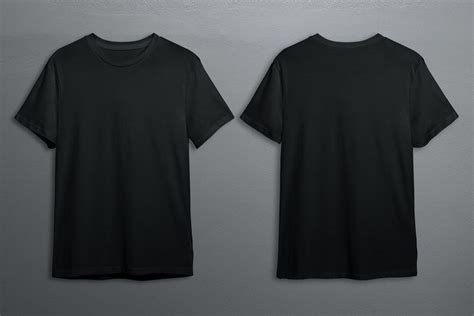 Small Things Blog Mockup Black T Shirt