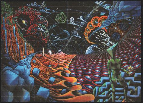 Which a complementary side of dmt to understand it. DMT World by Ffransis Morgan Blotter Art