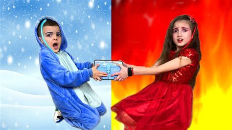 Hot Vs Cold Challenge Youtube