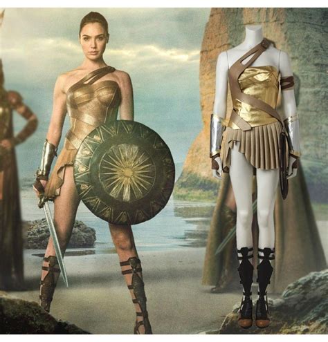 2017 Wonder Woman Princess Diana Of Themyscira Cosplay Costume Deluxe
