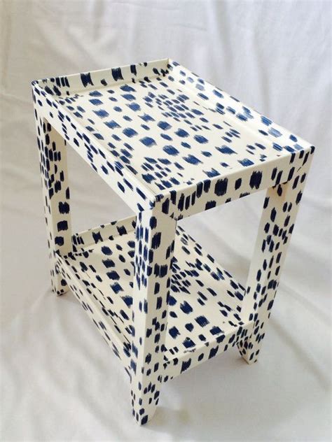 Karl springer was the most influential american furniture stylist of the latter 20th century. This petite telephone table in designer fabric is ...
