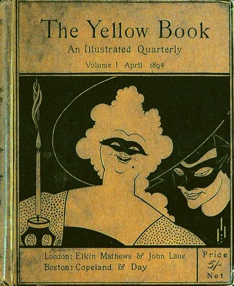 The Yellow Book 1894 Aubrey Beardsley