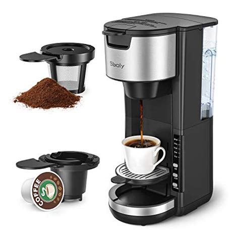 Watch the two way brewer in action. Sboly Single Serve Coffee Maker, 2-Way Coffee Machine for ...