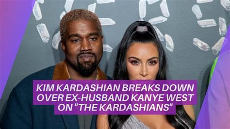 Kim Kardashian Breaks Down Over Ex Husband Kanye West On The