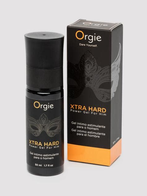 Orgie Xtra Hard Power Penis Gel 50ml Lovehoney Uk