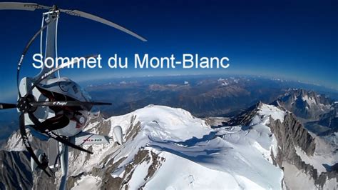 Vol Au Dessus Du Mont Blanc Ela Eclipse Mécarun Youtube