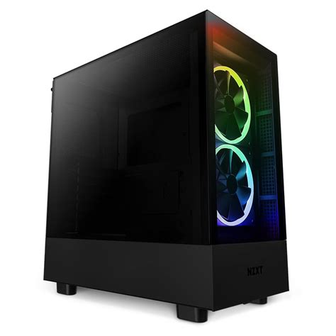 Nzxt H5 Elite Compact Atx Mid Tower Pc Gaming Case Built In Rgb