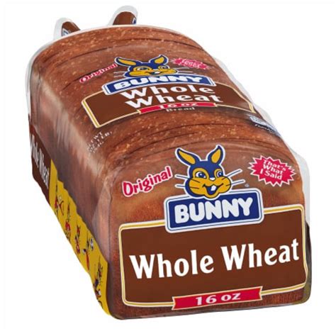 Bunny Whole Wheat Bread Oz Kroger