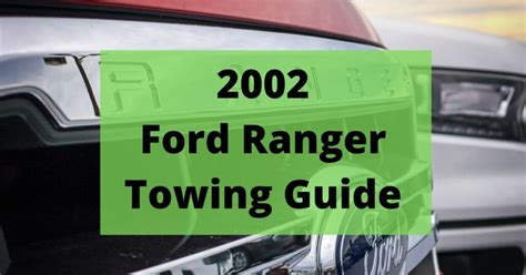 2002 Ford Ranger Towing Capacity All Variations