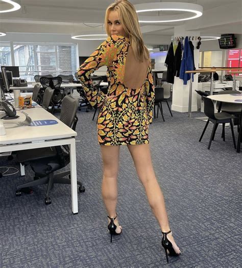 Amanda Holden Flashes Endless Legs As She Struts In Backless Thigh