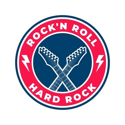 Customize This Duotone Hand Drawn Rock Band Logo Template In Minutes
