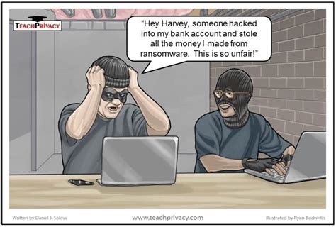 In response to these concerns, new privacy laws are being enacted in europe, california, virginia, and elsewhere around the world. Ransomware: A Cartoon to Brighten More Bad News - TeachPrivacy