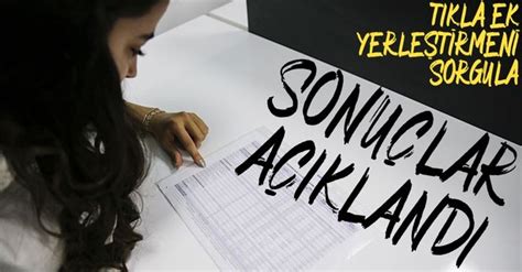 Ösym resmi takvimine göre yks. Son dakika: 2020 YKS ek tercih sonuçları açıklandı! sonuc ...