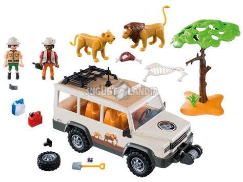 Playmobil Camión Safari Con Leones 6798 Juguetilandia