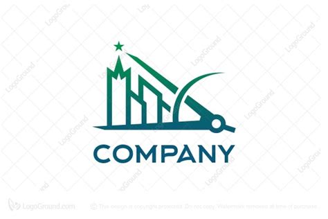 Illussion Architecture Company Logo Design
