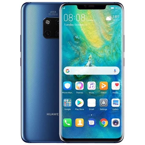 Telefon Mobil Huawei Mate 20 Pro Single Sim 128gb Midnight Blue Klap