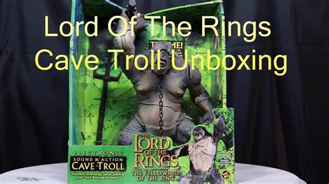 Lord Of The Rings Cave Troll Unboxing Youtube