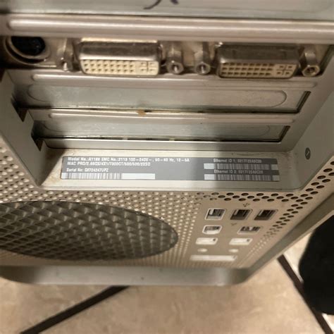 Apple Mac Pro Computer 266ghz Quad Core 5gb Ram 1tb A1186 Works With