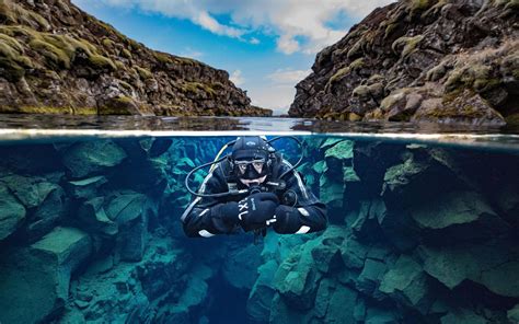 Diving In Silfra Day Tour Activity Iceland