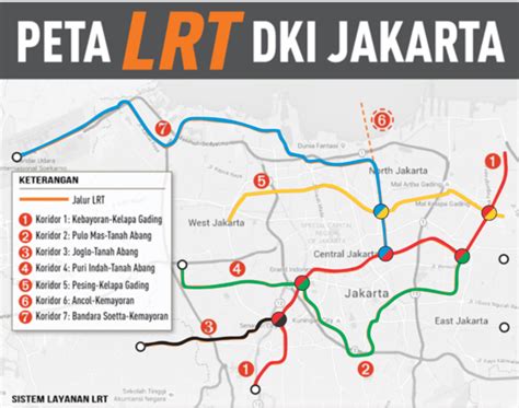 Transjakarta Map