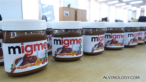 Nutella style guide with color scheme, redesign plan, and logos. How to get your own customised Nutella - Alvinology