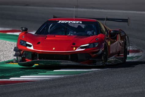 La Ferrari 296 GT3 a roulé au Mugello AutoHebdo