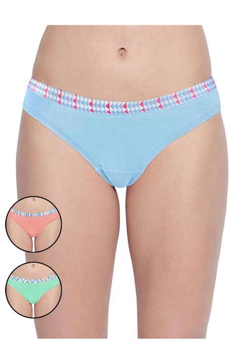 Bodycare Women Cotton Pcs Panty Pack In Assorted Colors