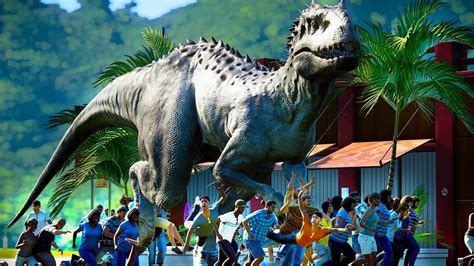 🆕 Indominus Rex Escape Jurassic World Evolution Jurassic World Escape
