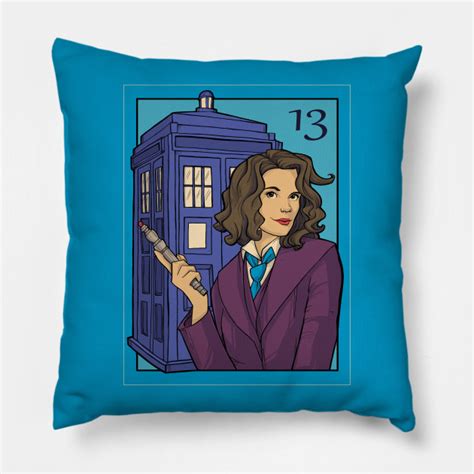 13th Doctor Doctor Who Pillow Teepublic