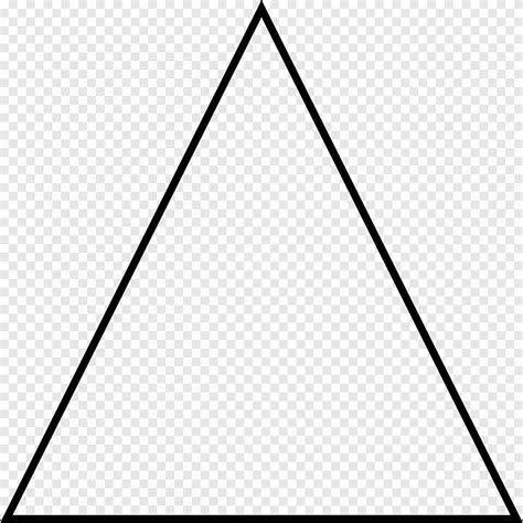 Equilateral Triangle Equilateral Polygon Regular Polygon Shape Thin