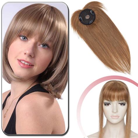 Buy Hair Topper With Fringe For Women Thinning Hair 100 Real Human