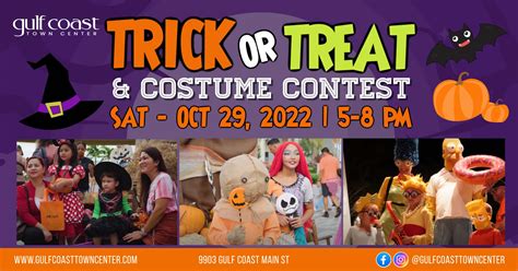 Halloween Trick Or Treat Event And Costume Contest Gulf Coast Town Center