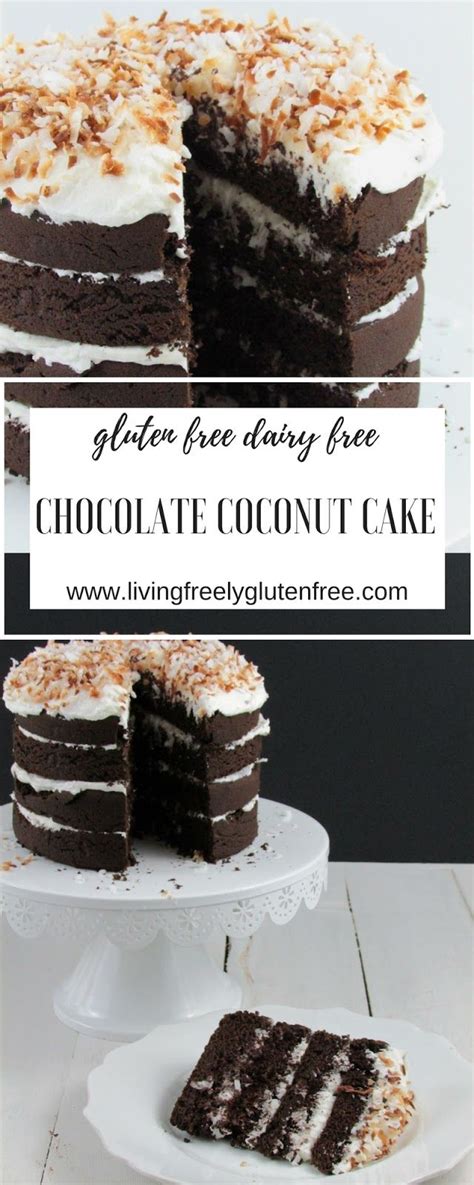 Chocolate Coconut Cake Gluten Free Dairy Free Gluten