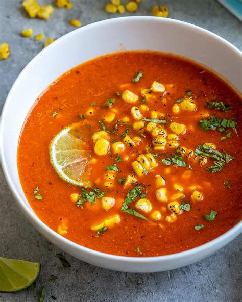 Mexican Sweet Corn Soup Recipe Healthy Fitness Meals