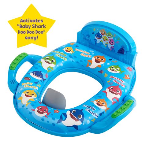 Baby Shark Fintastic Deluxe Potty Seat With Sound
