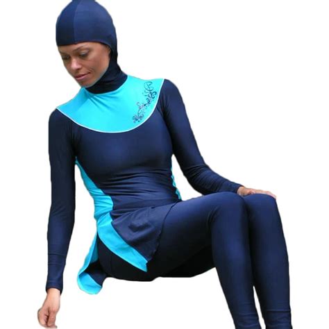 Muslim Swimwear Female Bathing Suits Hijab Swim Suit Modest