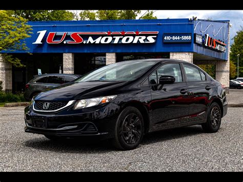 Used 2014 Honda Civic Sedan 4dr Cvt Lx For Sale In Edgewood Md 21040 1