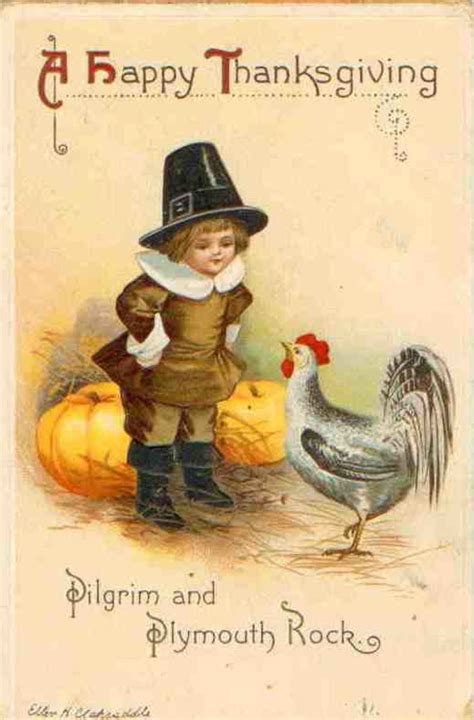 Vintage Thanksgiving Greetings Thanksgiving Poster Happy Thanksgiving