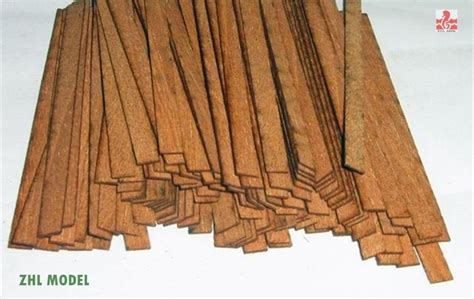Zhl Cherry Wood Strips 50pieces Model Ship In Model Accessories From