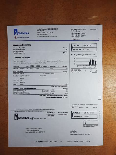 Billmatrix Socalgas 79