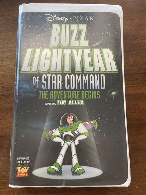 Buzz Lightyear Of Star Command The Adventure Begins Vhs 2000 Ebay