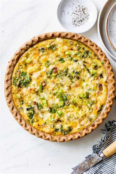 Easy Quiche Recipe With Ham And Cheese Karkey