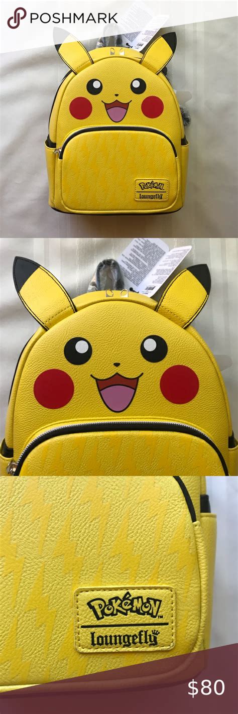 Pokemon Pikachu Backpack Loungefly Nwt Loungefly Backpack Brands