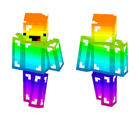 Get Rainbow Skin D Minecraft Skin For Free Superminecraftskins